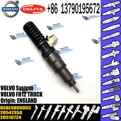 High Quality Diesel Fuel Injector 20547350 20510724 85000223 BEBE4D00003 For VOL FH12 TRUCK