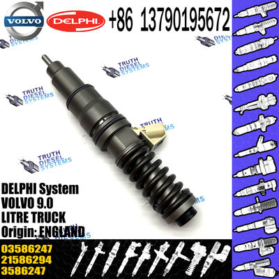 Diesel Fuel Injector 21586294 BEBE4C15001 BEBE4C10001 03586247 3586247 E1 for VOL 9.0 LITRE TRUCK