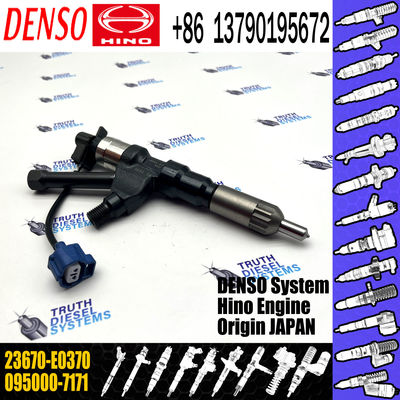 23670-E0370 DENSO Diesel Injector 095000-7171 Common Rail Fuel Injector