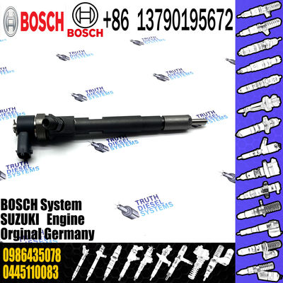 Diesel Common Rail 0445110083 0986435078 Fuel Injector OE 55184536 55192096 55192495 China made New High Quality
