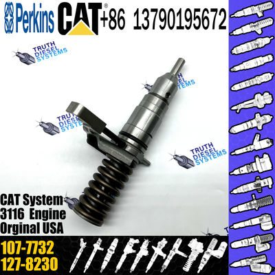 Engine 3114 3116 Injector 127-8216 1278216 1077732 107-7732 Fuel Injector for E320B E325B E322B Excavator Diesel Engine