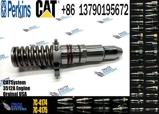 Excavator Parts 3512A Engine Injector 7C-0345 7E-6048 7C-4175 7C-2239 OR-3051 7C-4174 fuel injector For Excavator