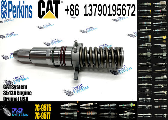 Excavator Parts 3512A Engine Injector 7E-3383 7C-9576 7C-0345 7E-6048 7C-4175 7C-2239 fuel injector For Excavator