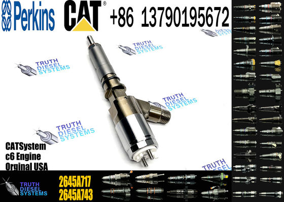 Diesel Fuel Engine Injector 2645A717 32F61-00013 10R-7675 2645A748 Fuel Injector For Cat Excavator Engine C6 C6.4