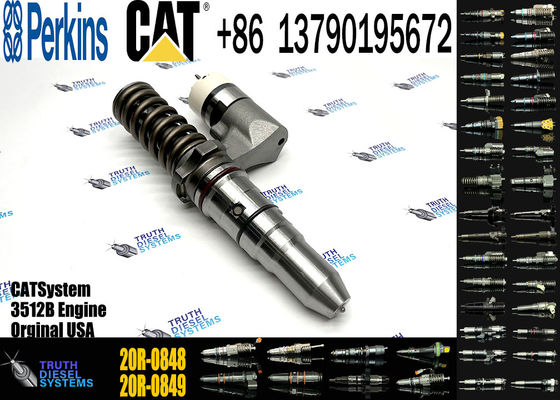 Diesel Engine Injector 11R-0282 20R-2296 20R-0848 3920214 20R-0850 376-0509 386-1752For Caterpillar C3512B Common Rail