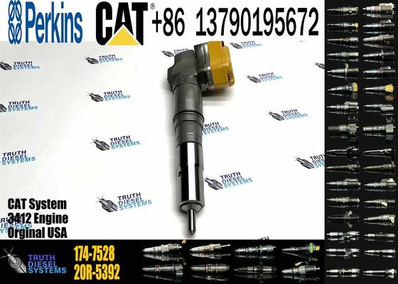 Cat 3408 3412 excavator parts Engine 3408 3412 Fule Injetor 232-1173 232-1183 232-1168 174-7528 1747526