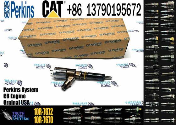 New Factory Price Common Rail Cat Fuel Injector 10R-7672 10R7672 for Caterpillar C4.4/C6.6 Engine
