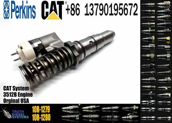 Diesel Engine Parts Common Rail Fuel Injector 250-1311 2501311 10R-1279 10R1279 for CAT 3512B