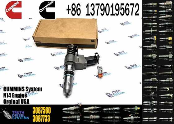 New Fuel Injector 3076050 4307516 3087560 4384360 3411760 3411765 for Cummins N14 Injector Nozzle Diesel Engine Spare Parts
