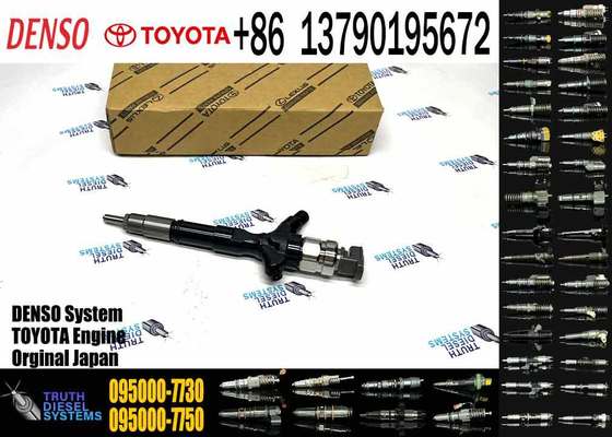 095000-7730 23670-39295 23670-39296 095000-7731 CR Fuel Injector for Toyota 1KD-FTV 3.0L D-4D Land Cruiser Prado J120 2004-2006