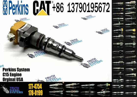 Caterpillar 325C L Excavators Powered by 3126B Engine 178-0199 177-4754 177-4752 Fuel Injector Construction Machinery Part