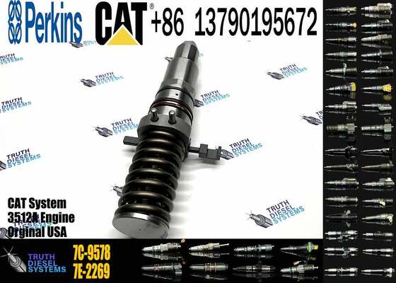 Diesel Engine 3508 3512 3516 3524 Common Rail Fuel Injector 7C-4174 4P9075 4P-9075 7C-4175 7C-9576 7C-9577 7C-9578