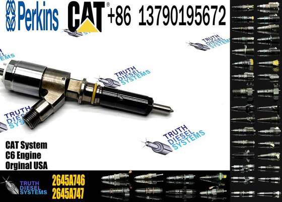 2645A738 2645A745 2645A746 320-0677 Diesel Excavator Injection Valve Brand New and Customizable for C6.6 Engine