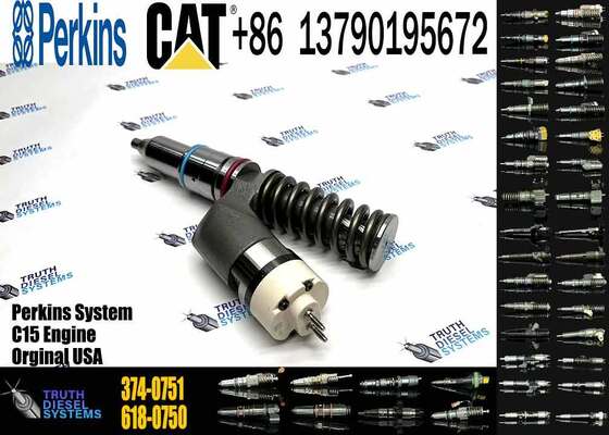 Excavator Part Fuel Injector Assembly 618-0751 253-0617 374-0751 6180751 2530617 3740751 for Engine C15 C18 C27 C32 CAT