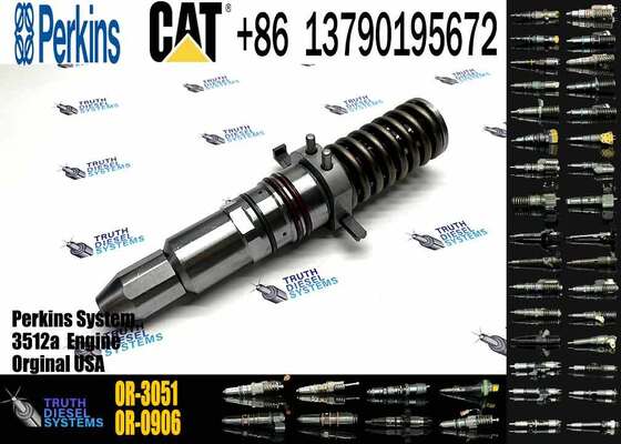 New C-aterpillar C3512A Common Rail Diesel Engine Injector Model 10R-1252 OR-3051 7E-9983 9Y-4544 0R-3883 0R-0906