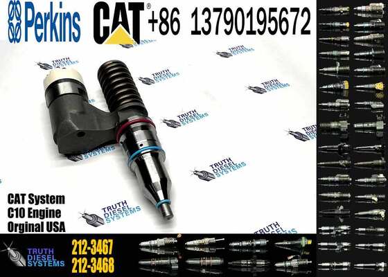 Excavator Injector 212 3467 2123467 212-3467 for C10 Engine Parts Diesel Nozzle Assembly
