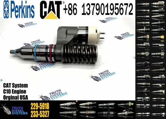 Excavator Injector 10R1814 10R-1814 2295918 229-5918 for C12 Engine Parts Diesel Nozzle Assembly