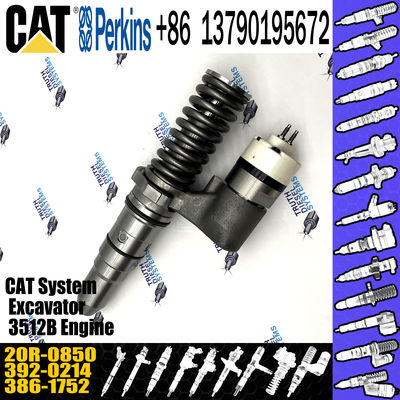 Common Rail Fuel Injector 3920213 20R0850 392-0213 20R-0850 For CAT Caterpillar 3516B 789C 793D