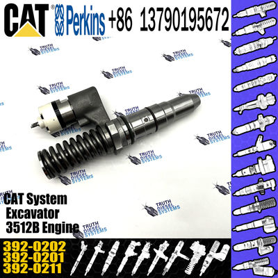 392-0202 High Quality Diesel Engine Fuel Injector 3920202 20R-1266 For Caterpillar 3512B 3516B