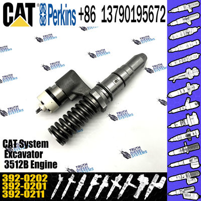 392-0202 High Quality Diesel Engine Fuel Injector 3920202 20R-1266 For Caterpillar 3512B 3516B