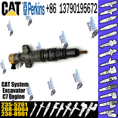 Common rail Injector Diesel fuel Injector 235-5261 2355261 238-8092 2388092 242-0857 2420857 for CAT C7 C9 Engine