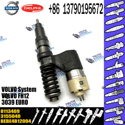 INJECTOR BEBE4B12001 BEBE4B12004 3155040 8113409 FOR FH12 FM12 12.1D ENGINE VOL diesel common rail injector