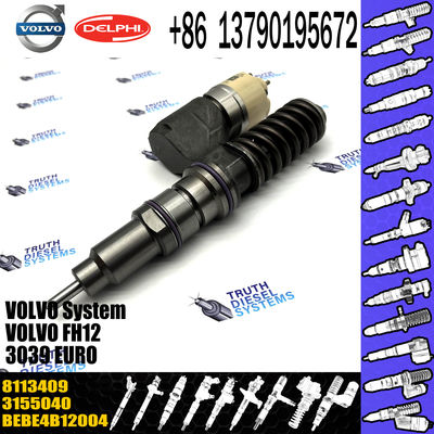INJECTOR BEBE4B12001 BEBE4B12004 3155040 8113409 FOR FH12 FM12 12.1D ENGINE VOL diesel common rail injector