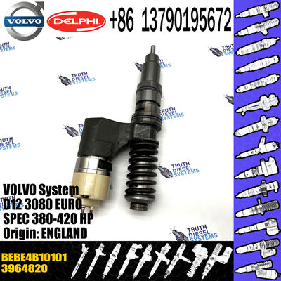 injector common rail fuel injector 3964820 BEBE4B10101 for D12 3080 EURO SPEC 380-420 HP with genuine quality