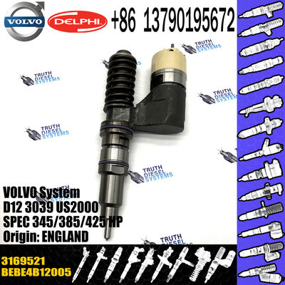 High Quality Diesel Fuel Injector 3169521 8113837 BEBE4B12005 For D12 3039 US2000 SPEC 345/385/425 HP