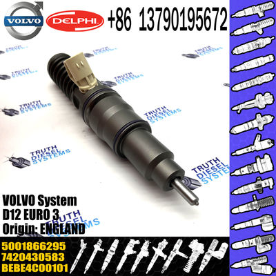 High Quality Diesel Fuel injector 5001866295 7420430583 8113941 BEBE4C00101 For D12 EURO 3
