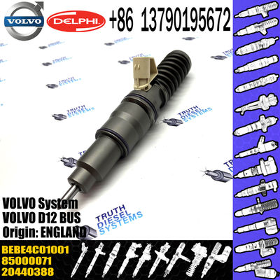 20440388 Excavator Engine Injector Common Rail Diesel Injector BEBE4C01001 For VOL D12 EC210 EC240 EC290 EC360