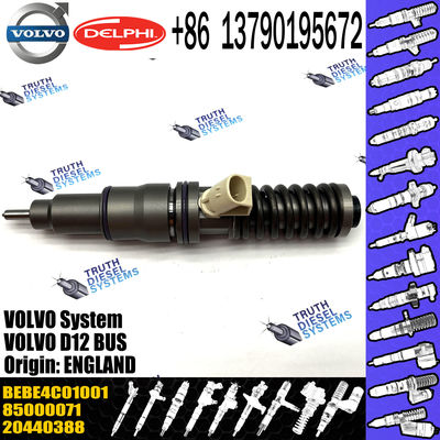 20440388 Excavator Engine Injector Common Rail Diesel Injector BEBE4C01001 For VOL D12 EC210 EC240 EC290 EC360