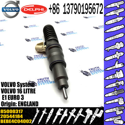 Diesel Fuel Injection System Unit Injector BEBE4C04102 20544184 85000317 For VOL Truck Parts