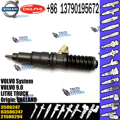 Common Rail Injector 3586247 BEBE4C15001 BEBE4C10001 RE533608 33800-82700 for VOL 9.0 LITRE TRUCK