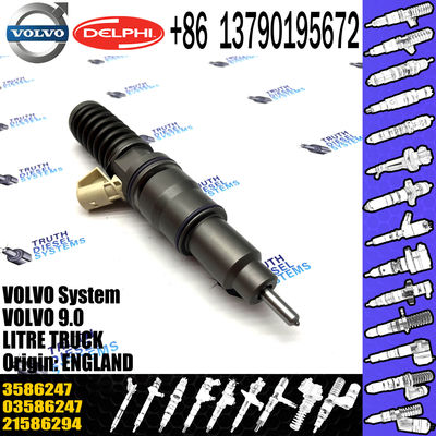 Common Rail Injector 3586247 BEBE4C15001 BEBE4C10001 RE533608 33800-82700 for VOL 9.0 LITRE TRUCK
