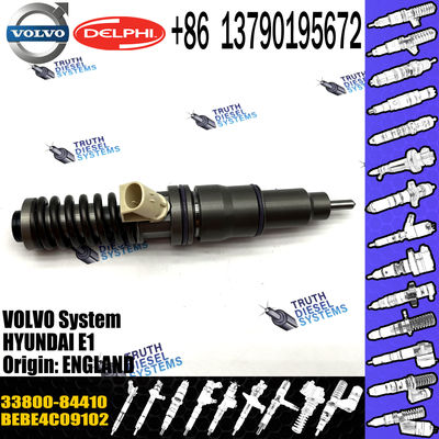 33800-84410 Common Rail Diesel Fuel Injector For VOL/ H-yundai 33800-84410 BEBE4C09102