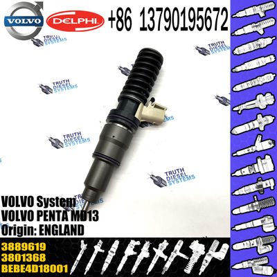 original Diesel Fuel Injector 21379931 BEBE4D27001 BEBE4D18001 3801368 3889619 E3.18 for VOL PENTA MD13
