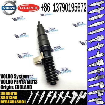 original Diesel Fuel Injector 21379931 BEBE4D27001 BEBE4D18001 3801368 3889619 E3.18 for VOL PENTA MD13