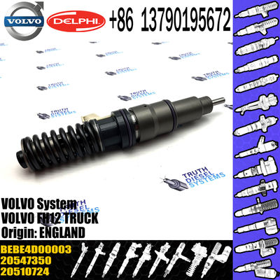 High Quality Diesel Fuel Injector 20547350 20510724 85000223 BEBE4D00003 For VOL FH12 TRUCK