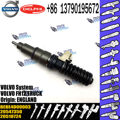 High Quality Diesel Fuel Injector 20547350 20510724 85000223 BEBE4D00003 For VOL FH12 TRUCK