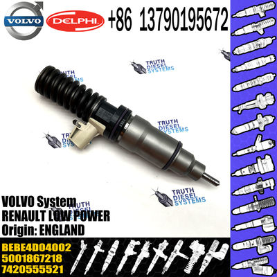 Diesel Fuel Injector BEBE4D04002 For VOL Truck 20555521 RVI 7420555521