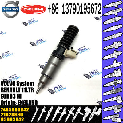 original Diesel Fuel Injector 20555521 7421028880 7421644598 7485003042 7485003949 for VOL  11LTR EURO3 HI