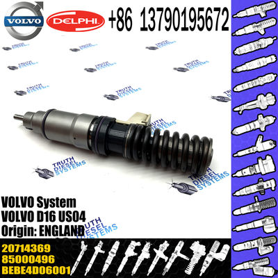 High Quality Diesel Fuel Injector 20714369 85000496 BEBE4D06001 For VOL D16 US04