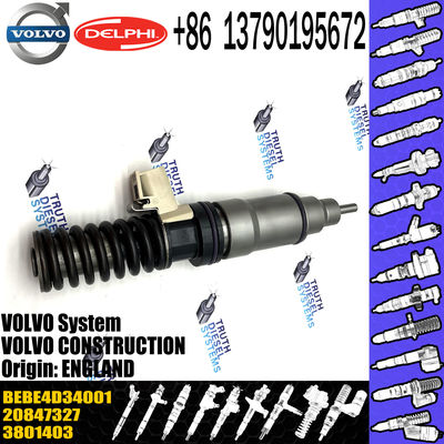 original Diesel Fuel Injector 20847327 BEBE4D03201 BEBE4D03001 BEBE4D3101 BEBE4D34001 E3.18 for VOL D16 US04 / 3