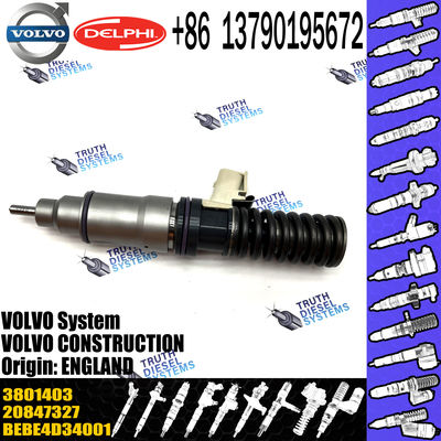 original Diesel Fuel Injector 20847327 20530081 3801403 BEBE4D03201 BEBE4D03001 BEBE4D03101 E3.18 for VOL CONSTRUCTIO