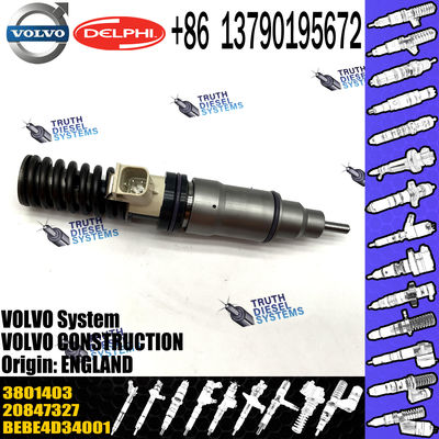 original Diesel Fuel Injector 20847327 20530081 3801403 BEBE4D03201 BEBE4D03001 BEBE4D03101 E3.18 for VOL CONSTRUCTIO