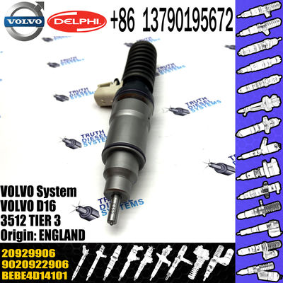 Diesel Engine D16 Fuel Injector Nozzle For A40E A40F A45G EC700B EC700C EC750D L350F VOE20929906 20929906