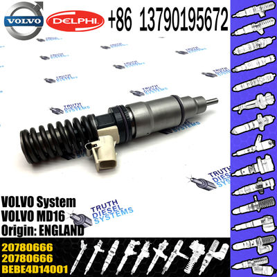 New Diesel Fuel Injector 20929906 20780666 BEBE4D14101 20929906 for VOL Del-phy D12 D16 A40E BEBE4D14101