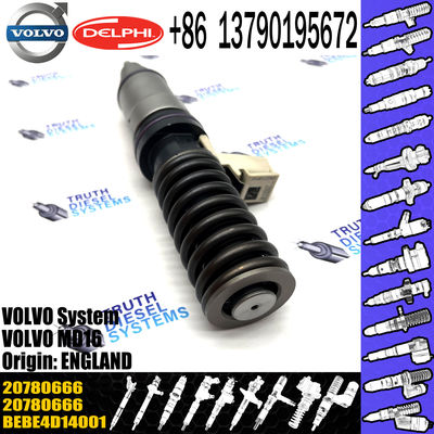 New Diesel Fuel Injector 20929906 20780666 BEBE4D14101 20929906 for VOL Del-phy D12 D16 A40E BEBE4D14101