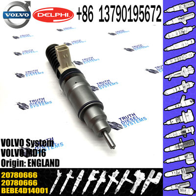 New Diesel Fuel Injector 20929906 20780666 BEBE4D14101 20929906 for VOL Del-phy D12 D16 A40E BEBE4D14101
